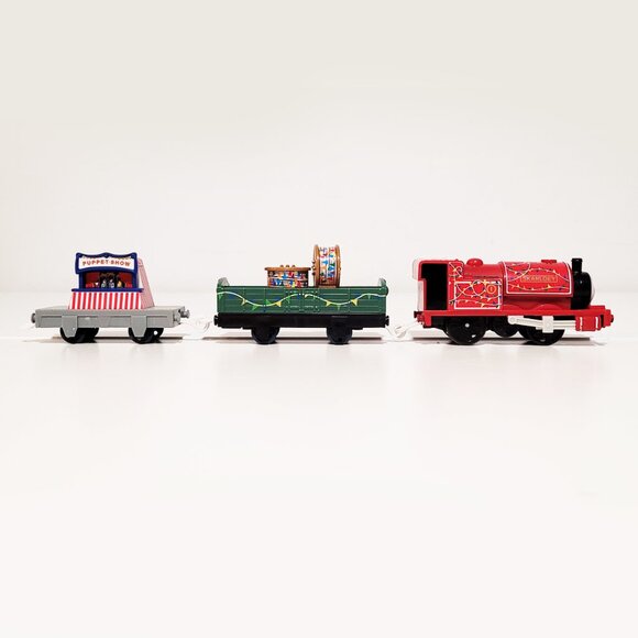 Thomas & Friends Trackmaster Skarloey Puppet Motorized Train with Cars - Works - Picture 3 of 6